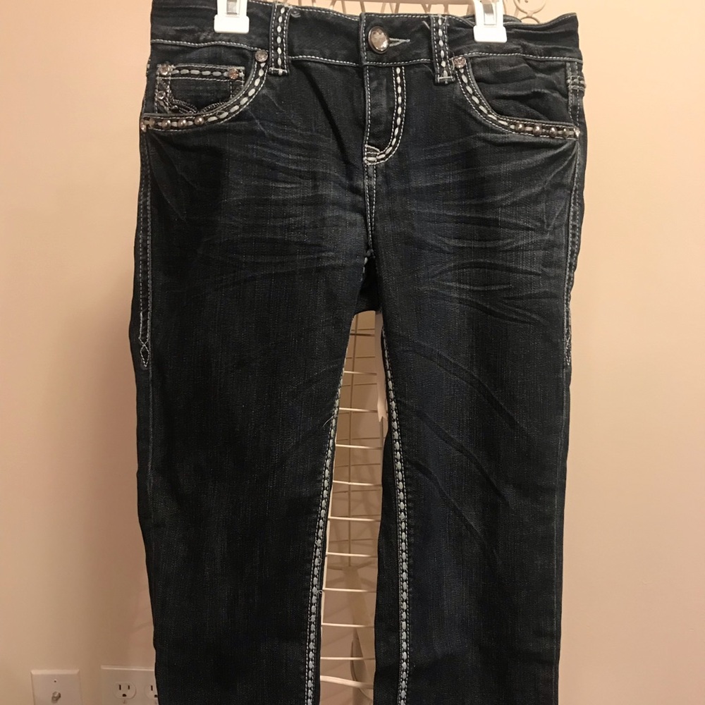 Bedazzled Miss Me brand shorts